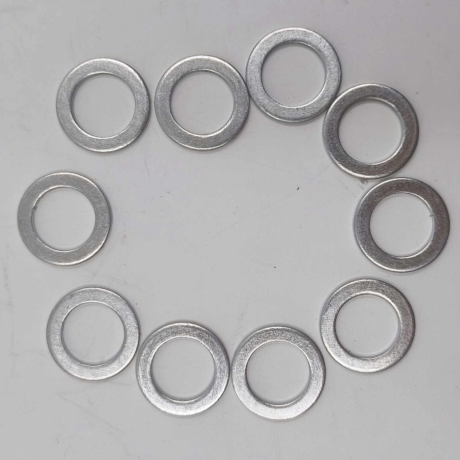 10PCS New 12mm Oil Drain Bolt Aluminum Crush Washers Fit For Honda 94109-12000