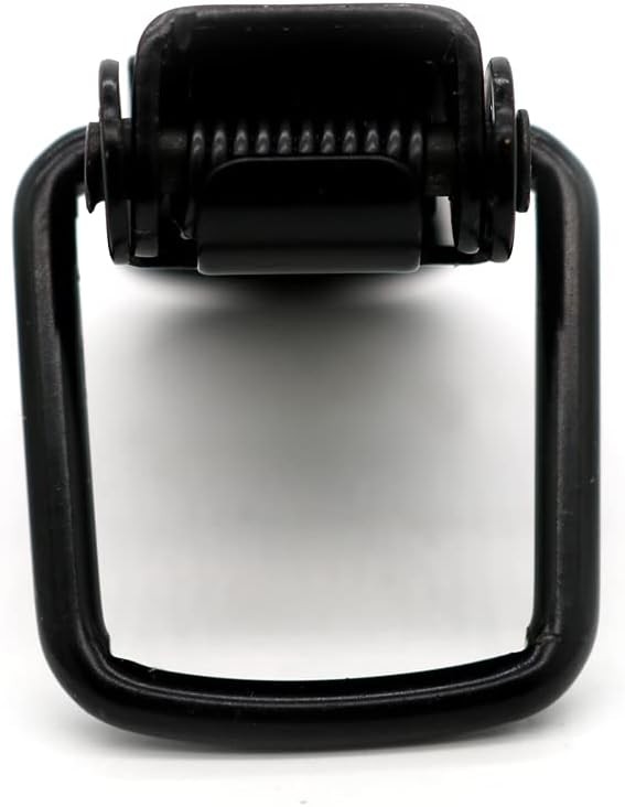 Black Toggle Latch, Steel Spring Loaded Catch Hasp