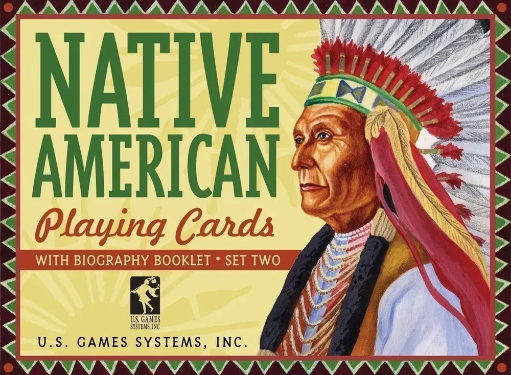 Native American Set Two 2 Playing Cards Deck US New!