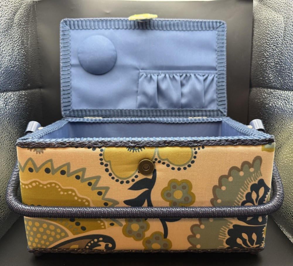 Singer Or Dritz Sewing Basket No Plastic Tray