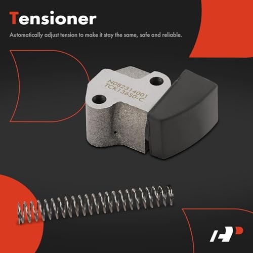 6PCS Engine Timing Chain Kit W/Sprocket & Tensioner & Guide Compatible with