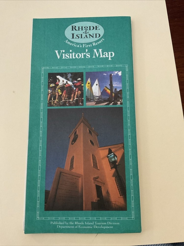 1992-1993 Rhode Island Visitors Map