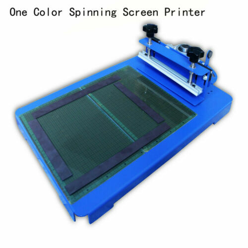 1pc Universal Head Shaking One Color Spinning Screen Printer Two Directions New