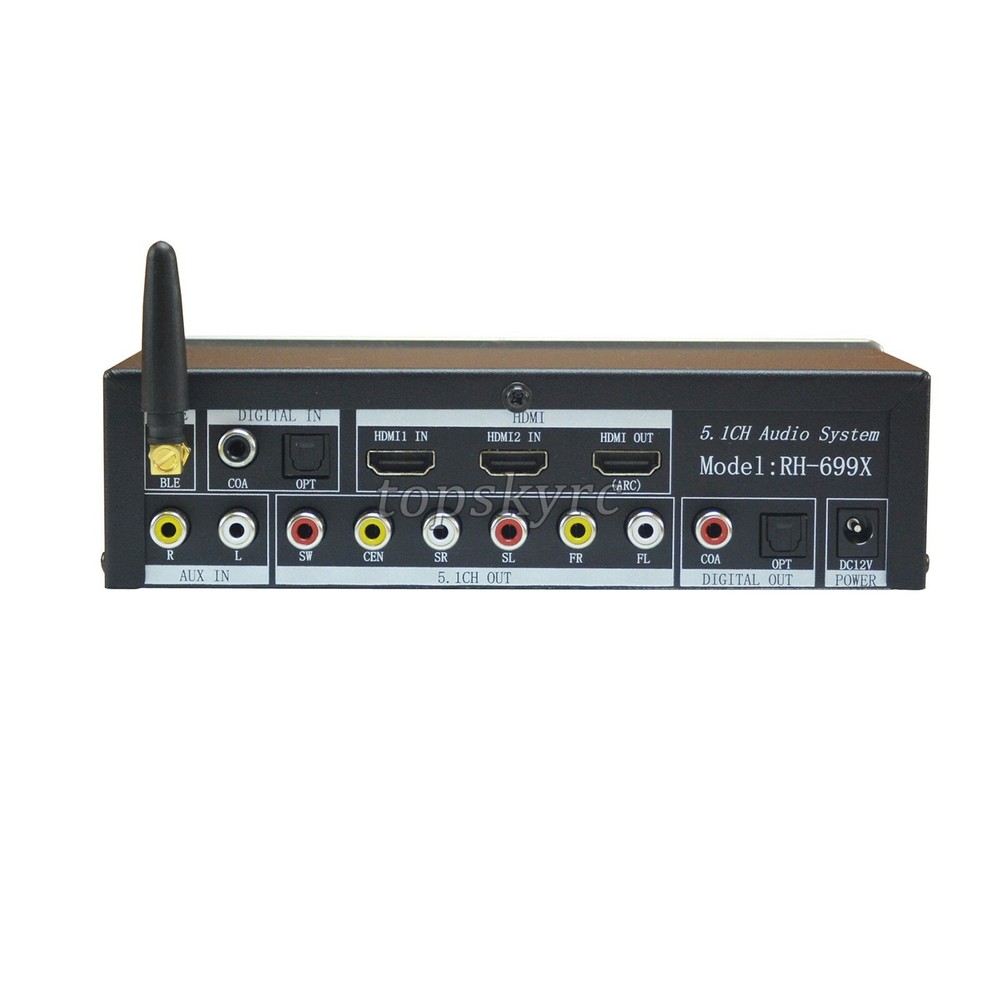 4K HDMI 5.1 Audio Decoder Bluetooth 5.0 DAC Lossless For DTS U Disk RH-699X tps