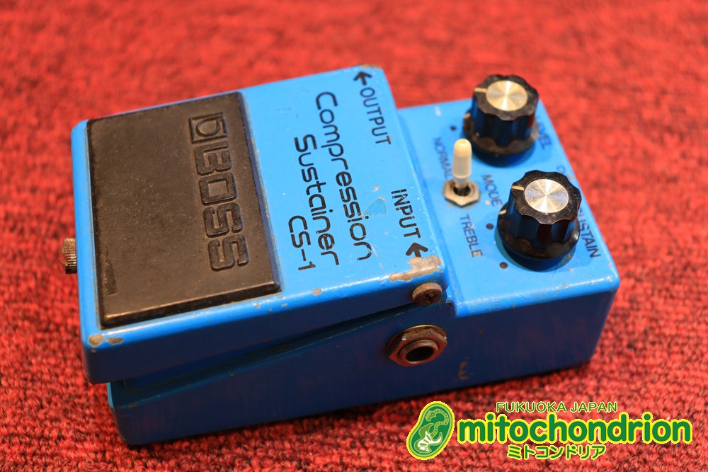 Boss 1979 Cs-1 / Compression Sustainer Silver Screw Skeleton Switch