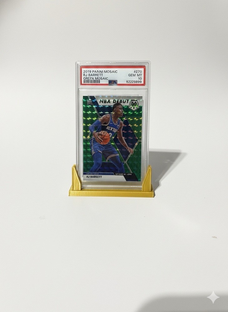 Gold Stand/Holder Display for PSA Graded Slab