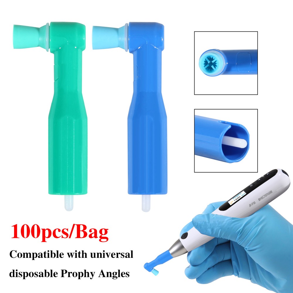 100 pcs Dental Disposable Prophy Angles