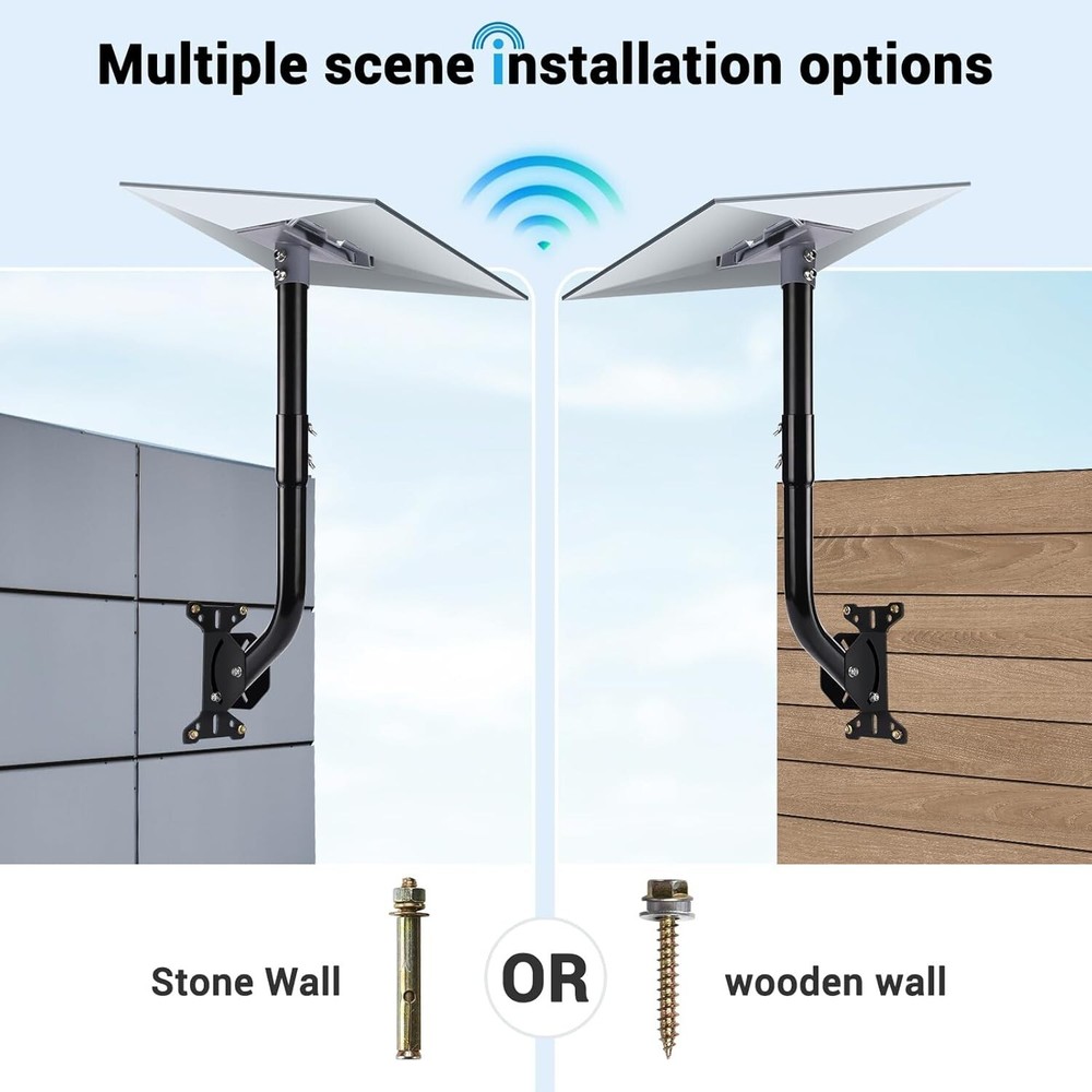 Complete Starlink Gen 3 Mounting Kit - Easy Installation & Versatile Options