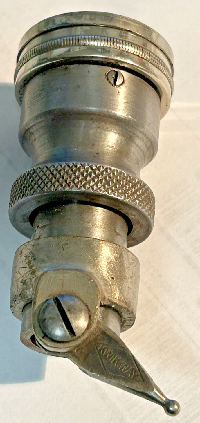 KWIK-WAY Valve Seat Grinding Run out Guage .638 Pilot Good Condition