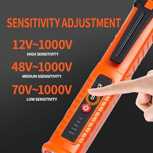 2 Pack Non-Contact Voltage Detector, Voltage Tester Electrical Tester, AC