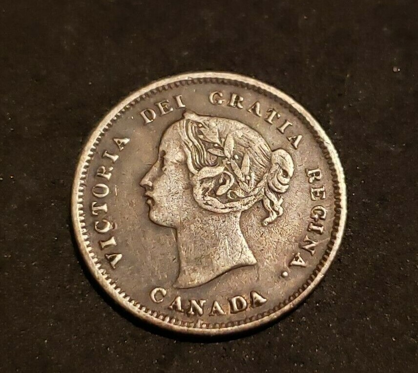 1893 Canada Silver Five Cents