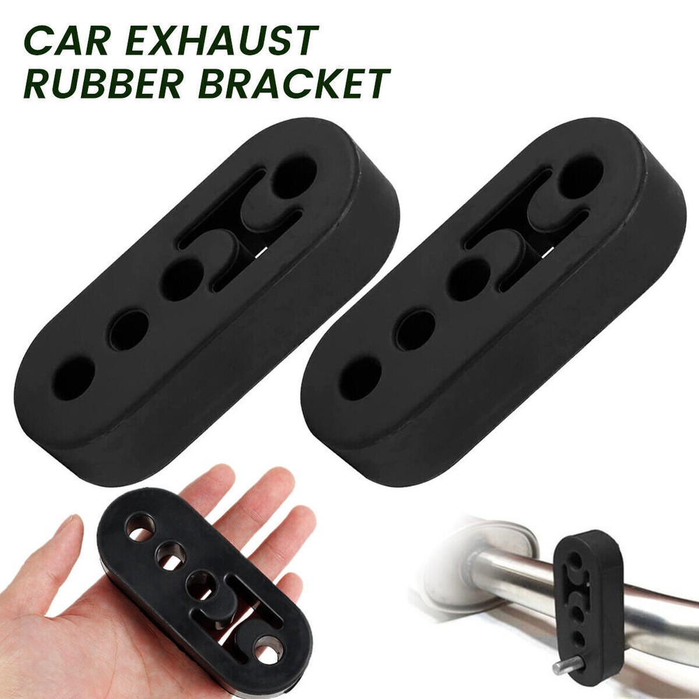 4x Performance Polyurethane Rubber Exhaust Hangers Adjustable Muffler Universal