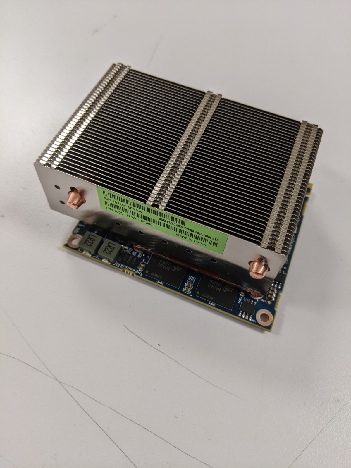 AMD Radeon E9260 MXM 4GB Video Graphics Card / GPU 102-D11702-01 Scientific Only