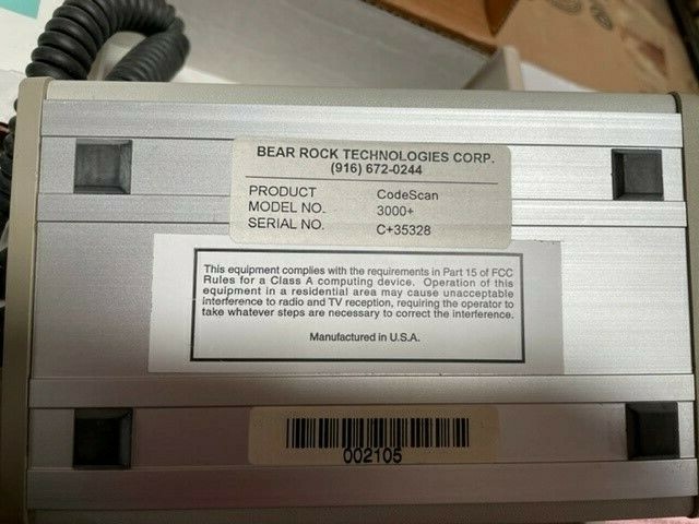 PrintBar Code Fonts Software for Mac & CodeScan 3000+ Bar Code Reader & HP Wand