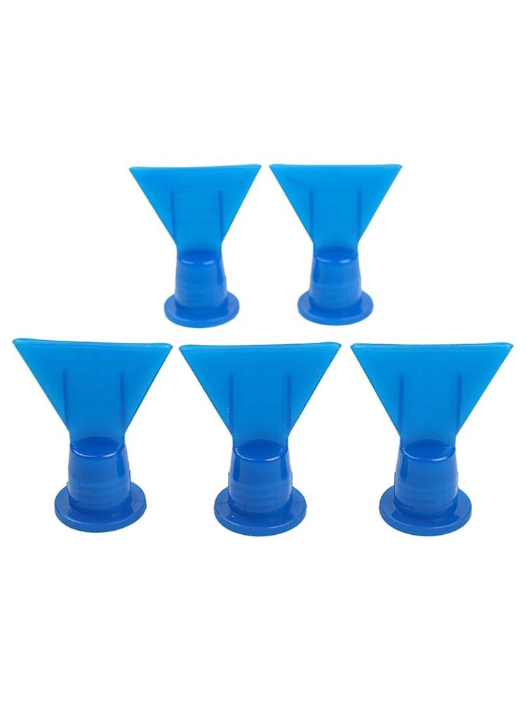 5pcs Wave Shape Nozzle Kit Silicone Caulking Tools for Optimal Application