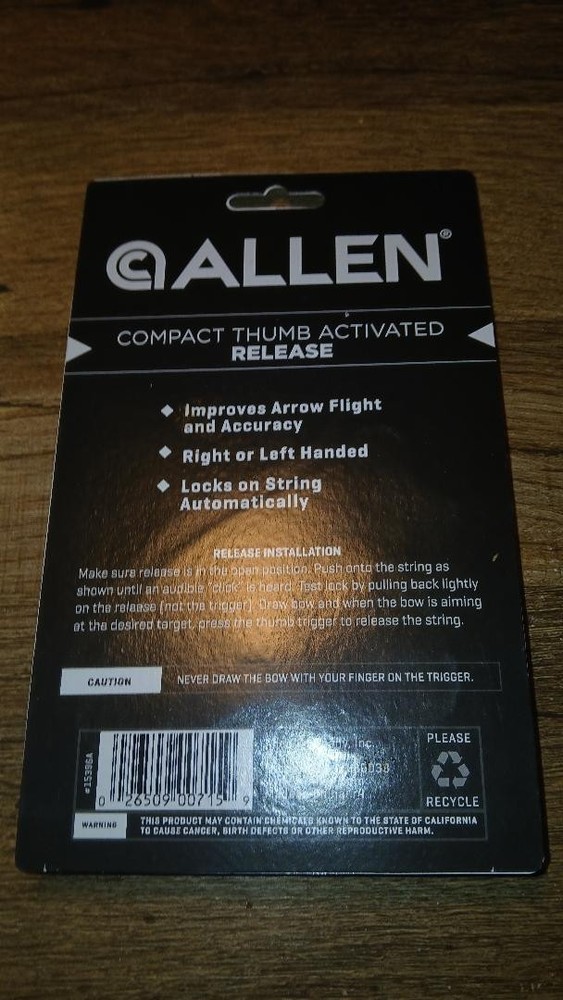 Allen Compact Thumb Release