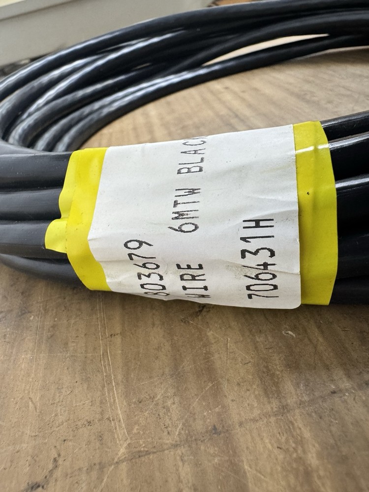 Wire 6MTW BLACK 60MILS