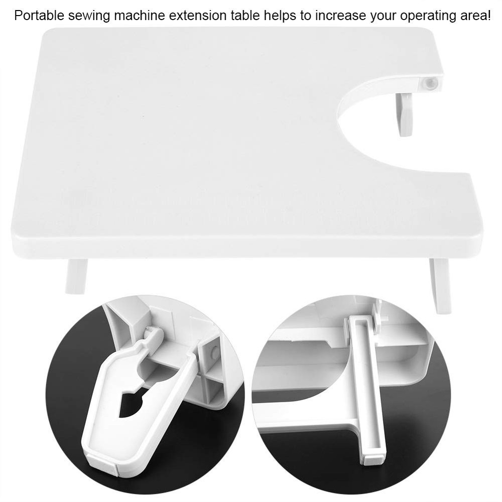Abs Plastic Mini With Extension Table Sewing Machine Board Portable Sturdy M...