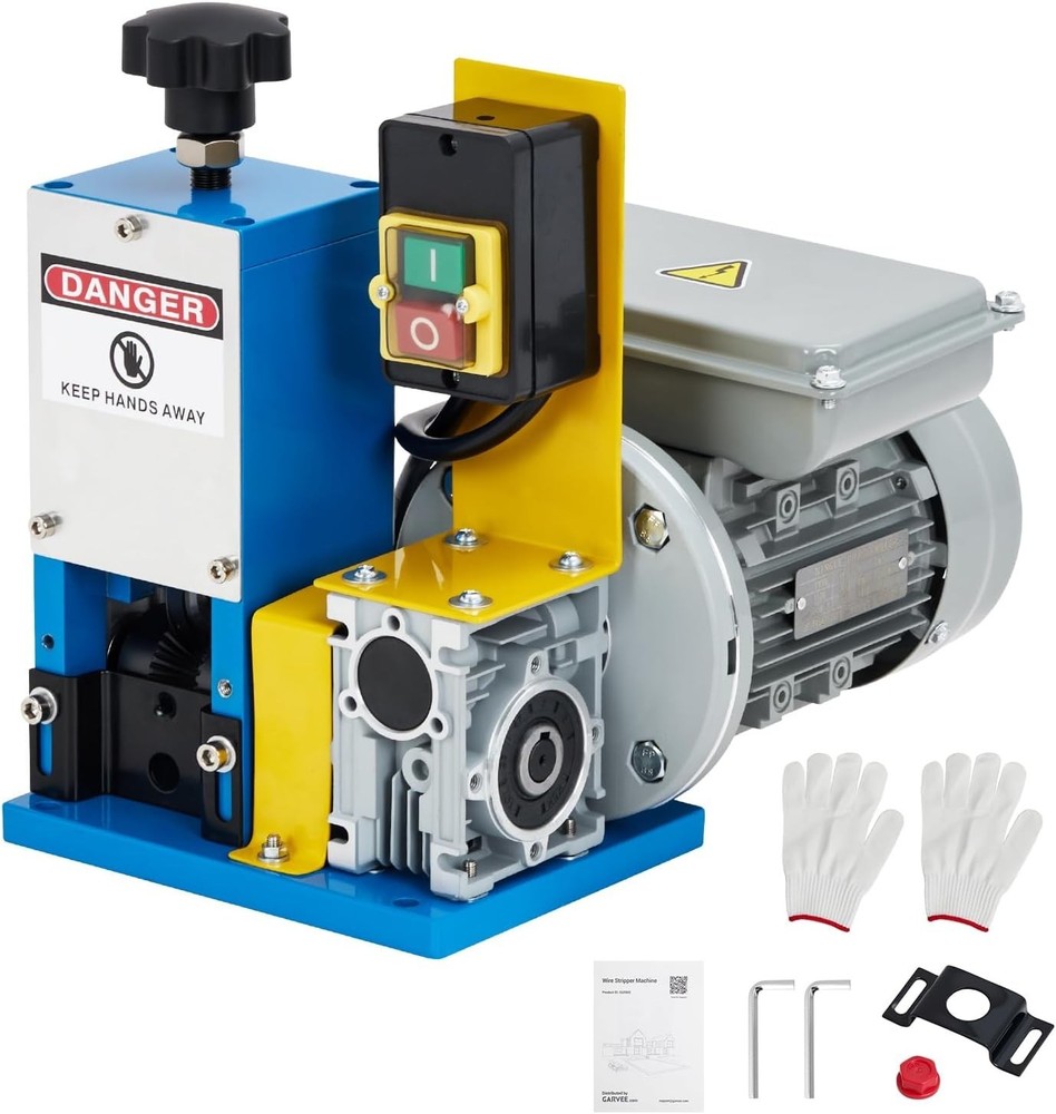 Electric Wire Stripping Machine, 0.06"-1" Automatic Scrap Wire Stripper with ...