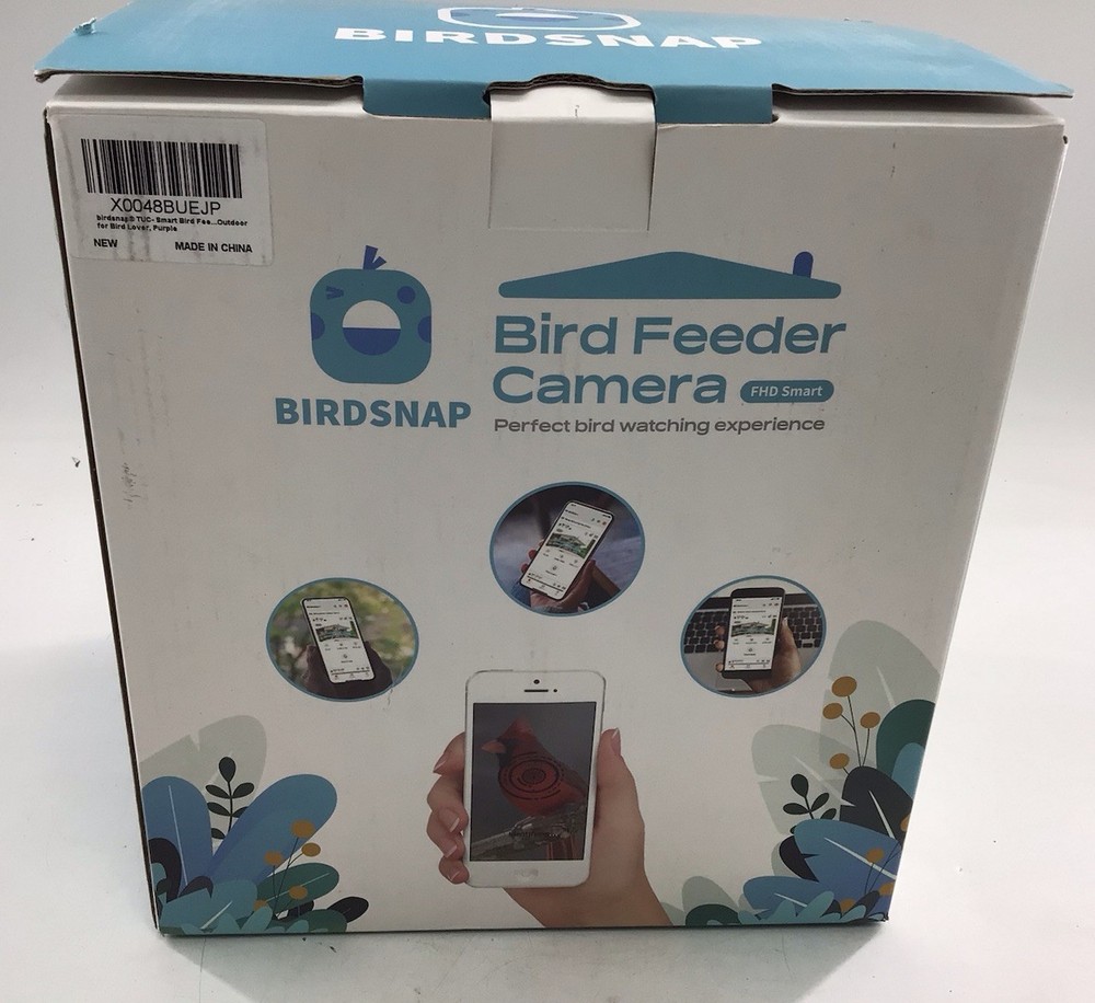 Bird Snap Bird Feeder Camera FHD Smart B1B-J