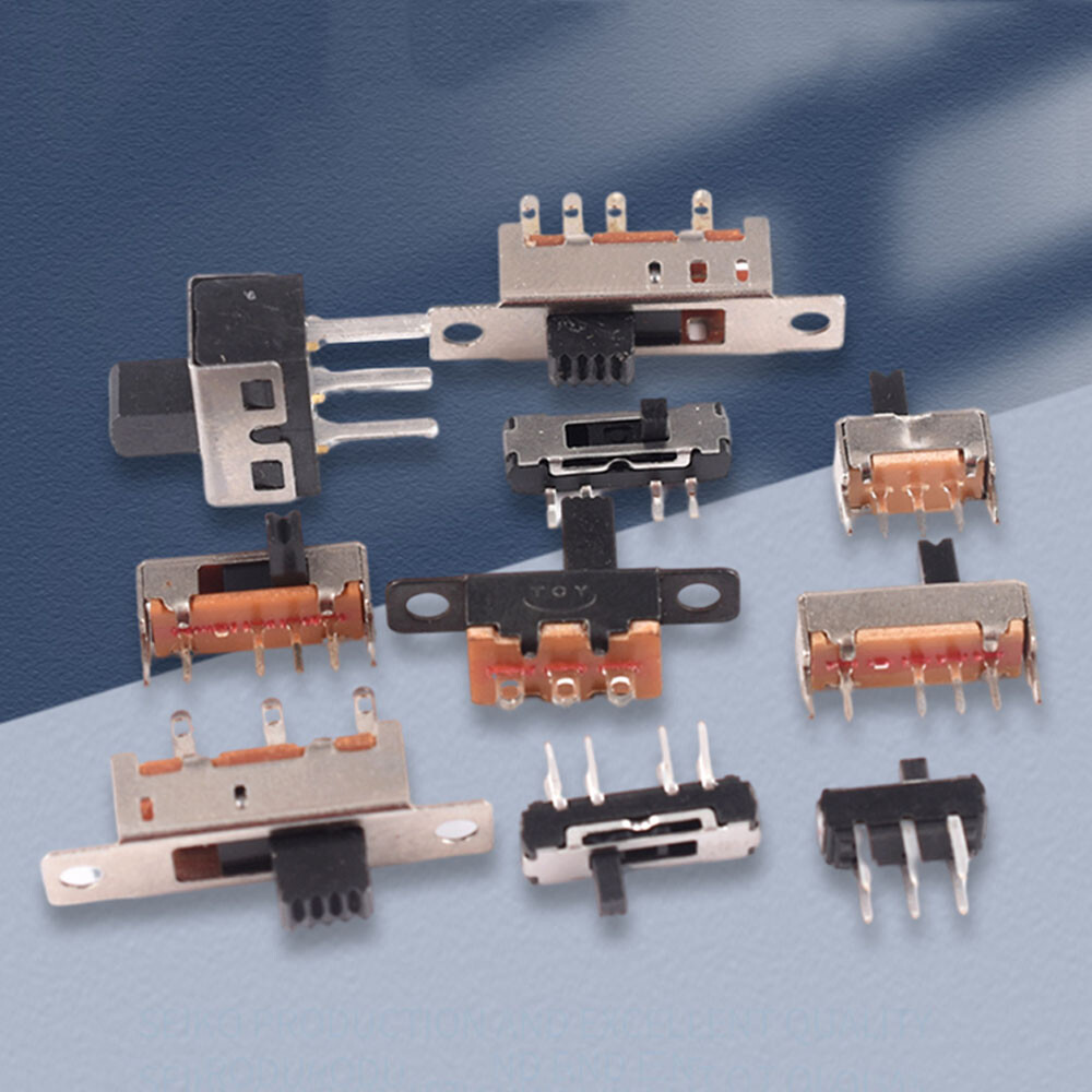 Mini Miniature Slide Switch On/Off 2P3T 2P2T 2-Position 3-Position Toggle Switch