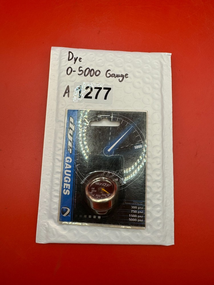 Dye 0-5000 Gauge NOS