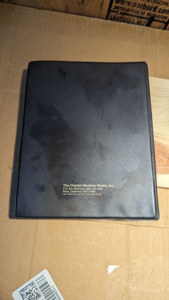Ditch Witch Subsite 65T 65R Instruction Book Operator Manual
