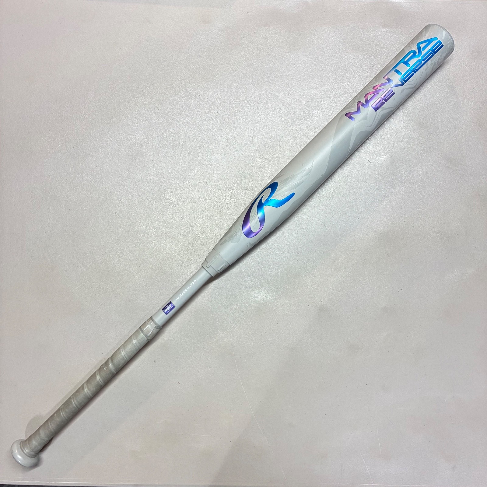 Rawlings Mantra Reverse 2025 Fastpitch -9 Softball Bat 34 / 25 Grey Gray 2 1/4"