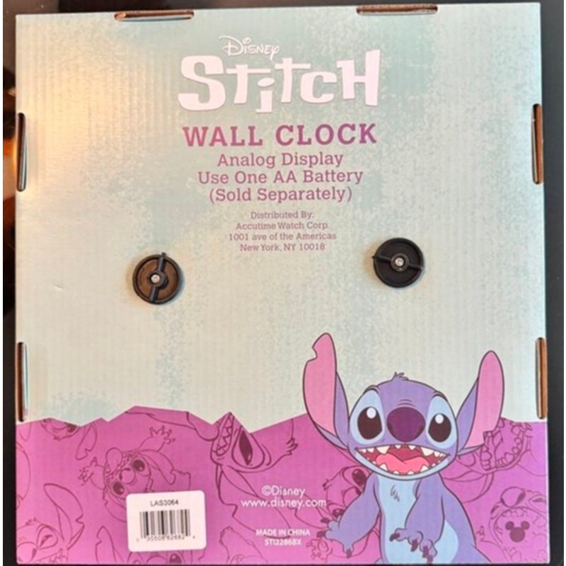 Stitch Wall Clock - Disney