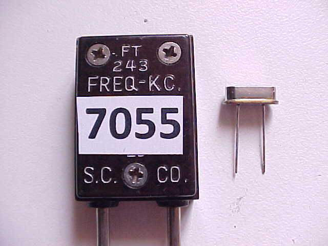 MODIFIED FOR QRP 40 METER CW 4 PACK IN FT-243 HOLDERS