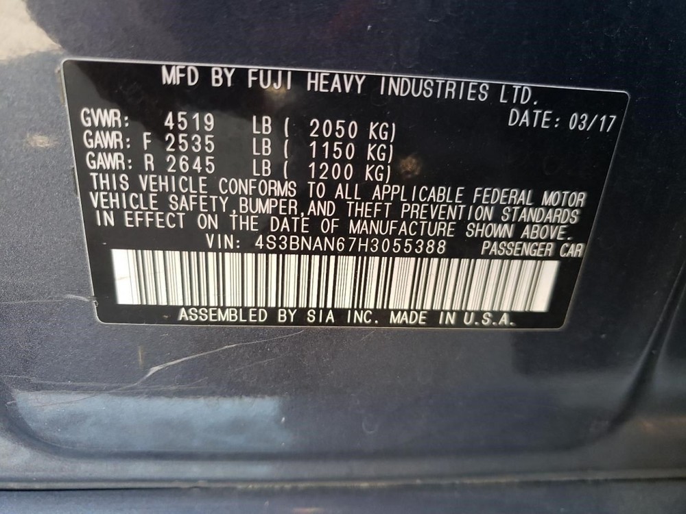 Camera/Projector Camera Windshield Mounted Upper Fits 17 LEGACY 2043101