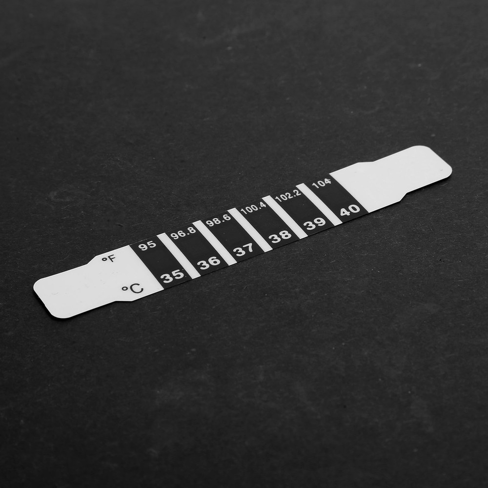 20pcs Reusable Forehead Thermometer Strips For Quick Temperature Measurement For