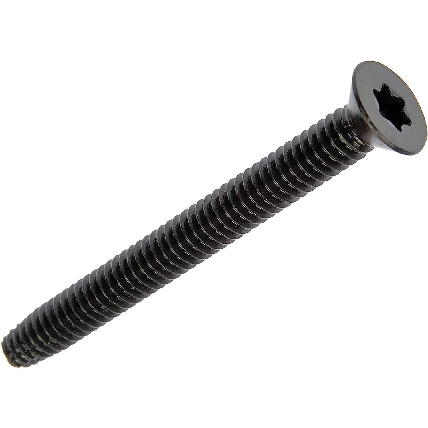 1/4-20 x 2-1/2” Flat Head Trailer Deck Screws – Type F, T30 Star, Black, 100 Qty