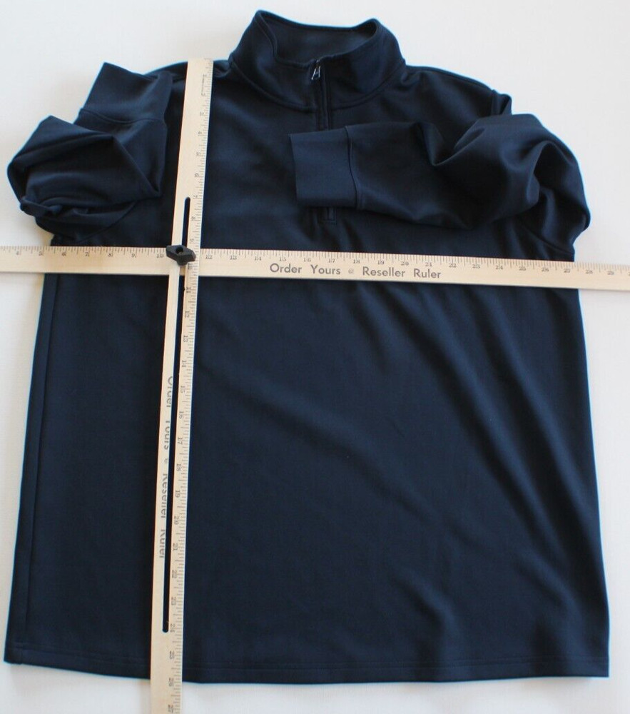Lands End Mens Pullover Athletic Windbreaker Size L