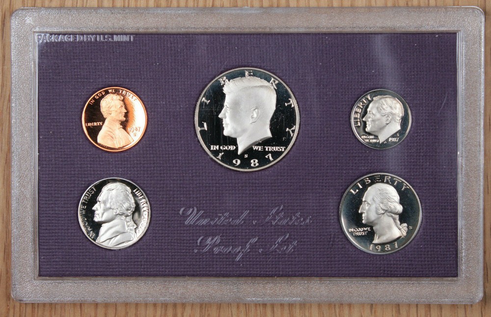 1987 S Proof Set - US Mint - OGP