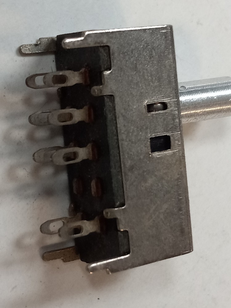 Galaxy Mirage 3-Position Slide Switch DPDT