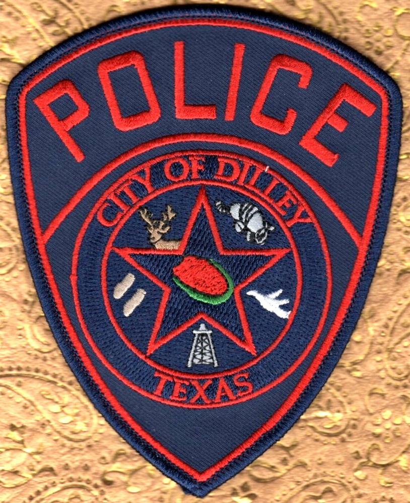 Dilley Texas Police Shoulder Patch