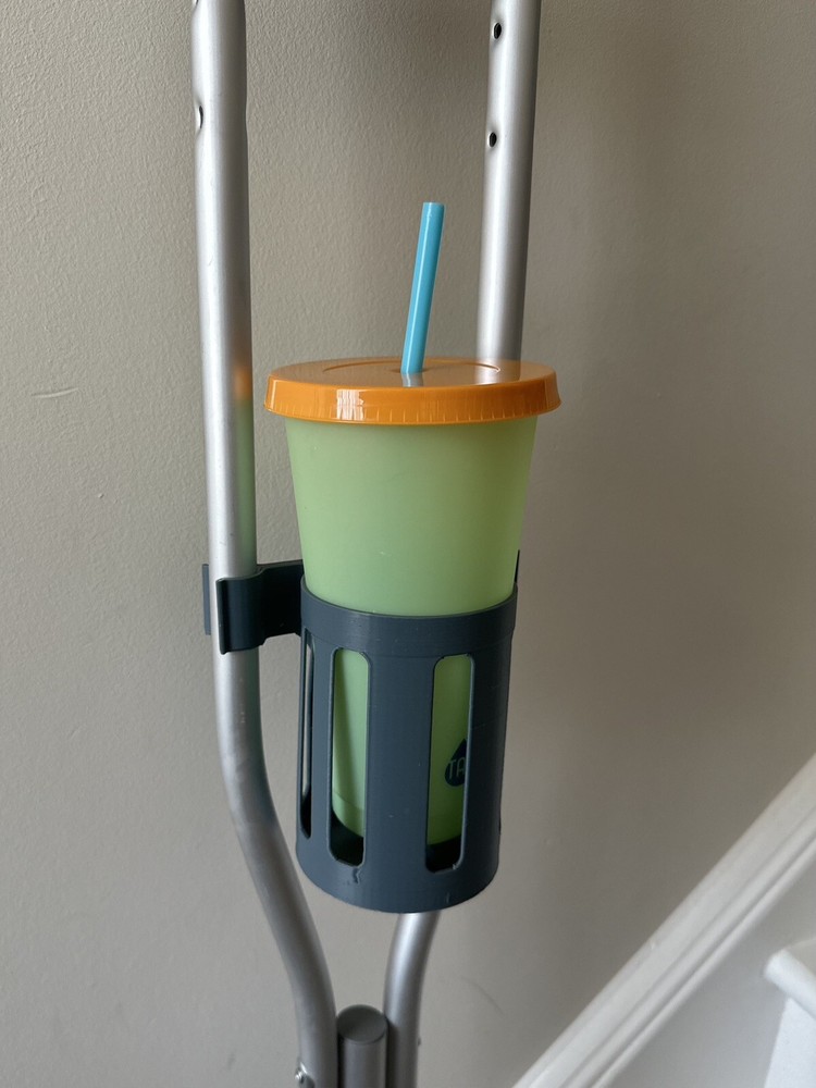 Crutch Cup Holder