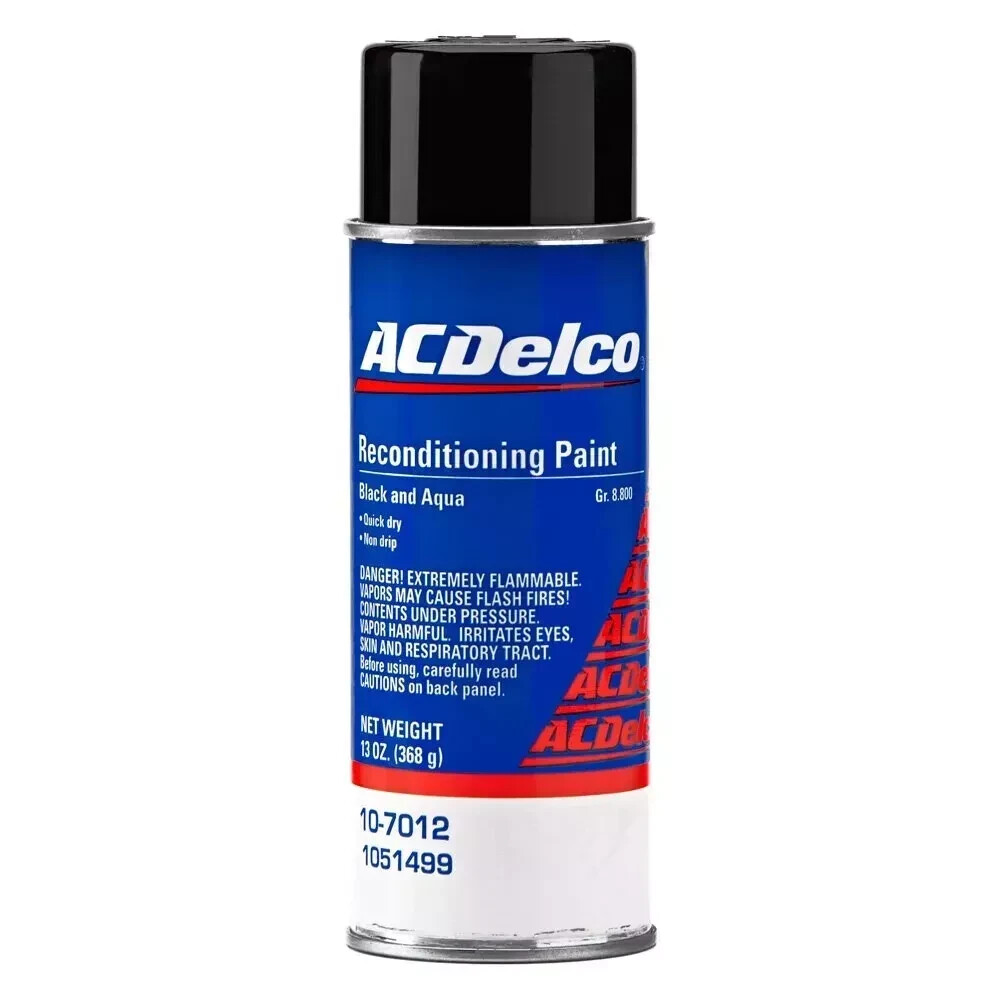 ACDelco 10-7012 13OZ Black Aerosol Reconditioning Paint-3 CANS FREE SHIPPING