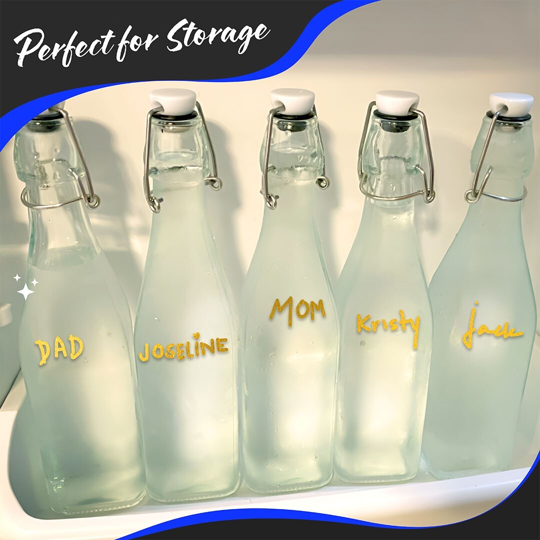 Nevlers 17 oz Square Swing Top Glass Bottles (Pack of 6) | Includes Funnel, Brus