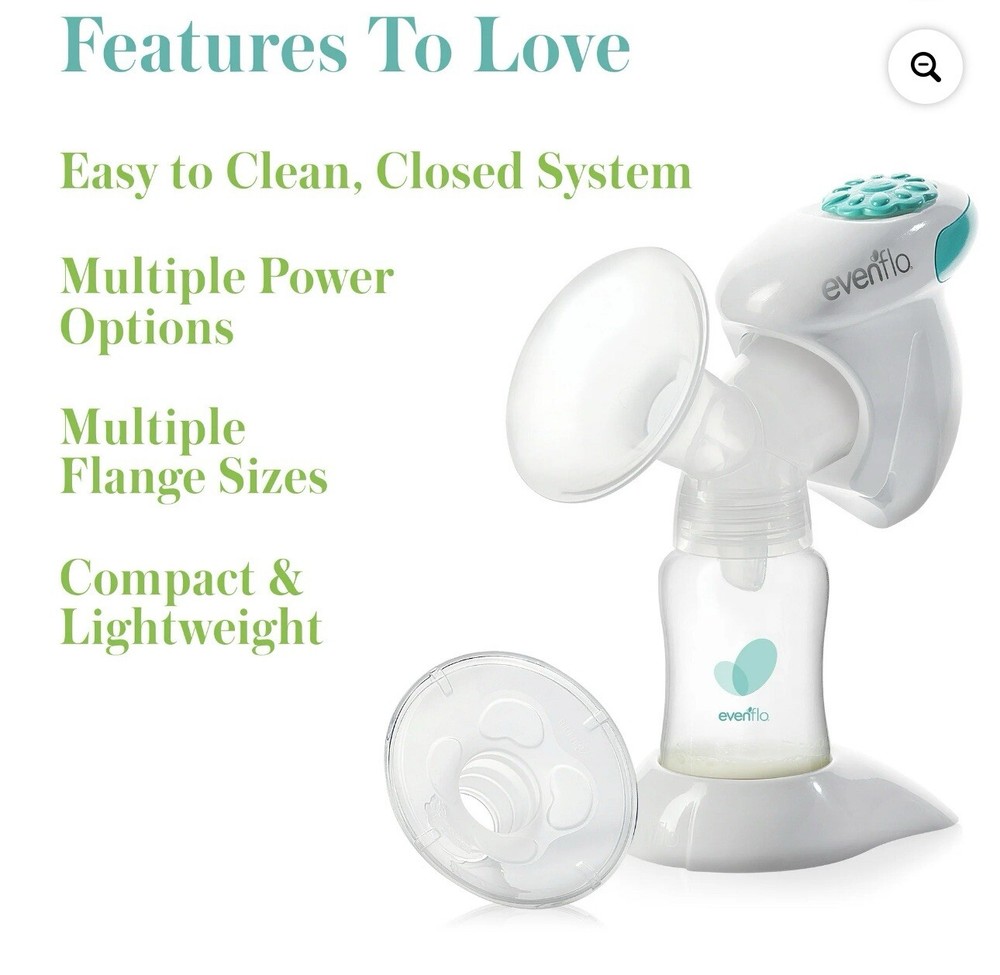Evenflo Advanced Single Electric Breast Pump Open Box