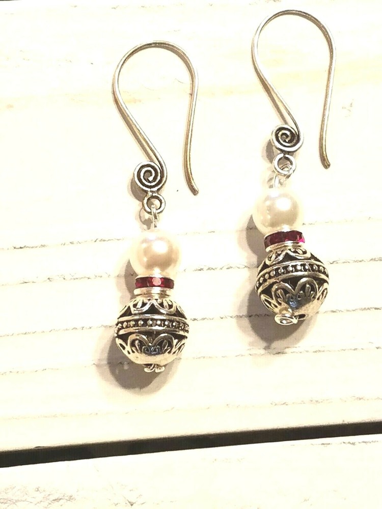 Snowman Earrings with or without Hat Handcrafted