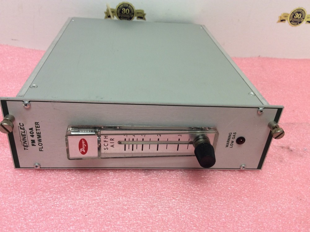 TENNELEC NIM computer module model # FM 40A Flowmeter BIN MODULE