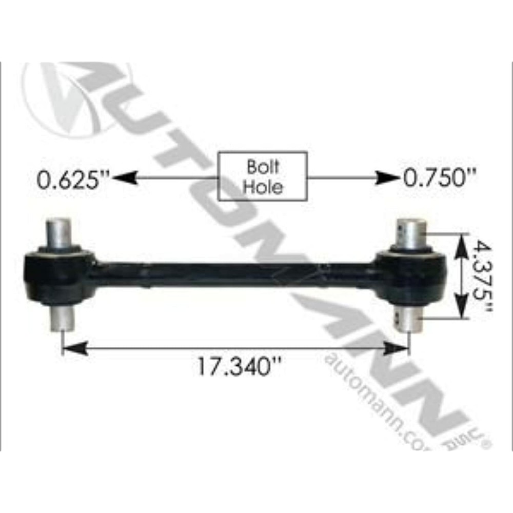 TMR520, Torque Rod - 17.34" Peterbilt