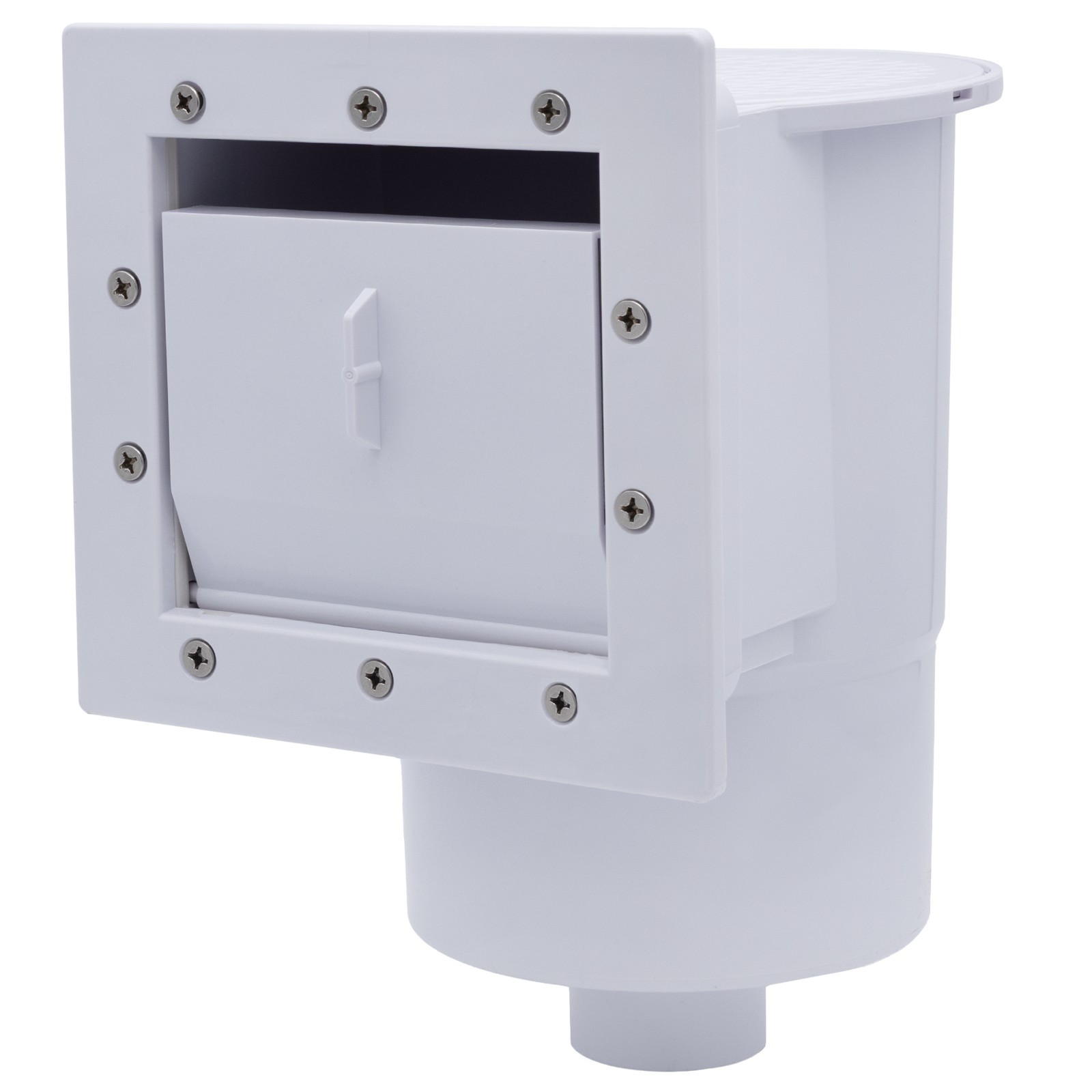 Rx Clear Standard Thru-Wall Skimmer w/ Return Fitting for Above Ground Pools