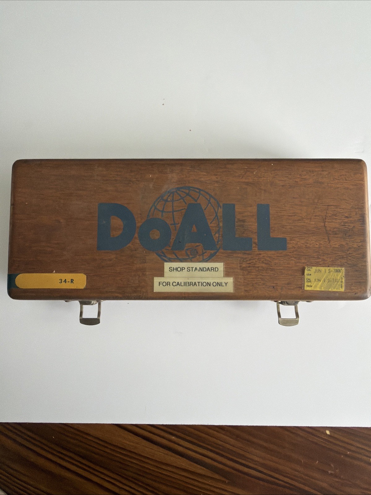 DoAll Gage Block Set 34R, A+ Gauge Block Set In Case, Incomplete