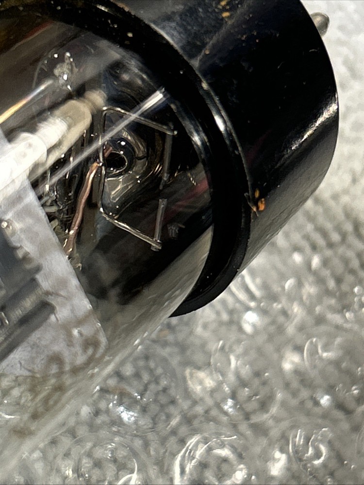 Two RCA 6SN7GTBs, Black Plates, Each Balanced , Red Letters, Tests Strong