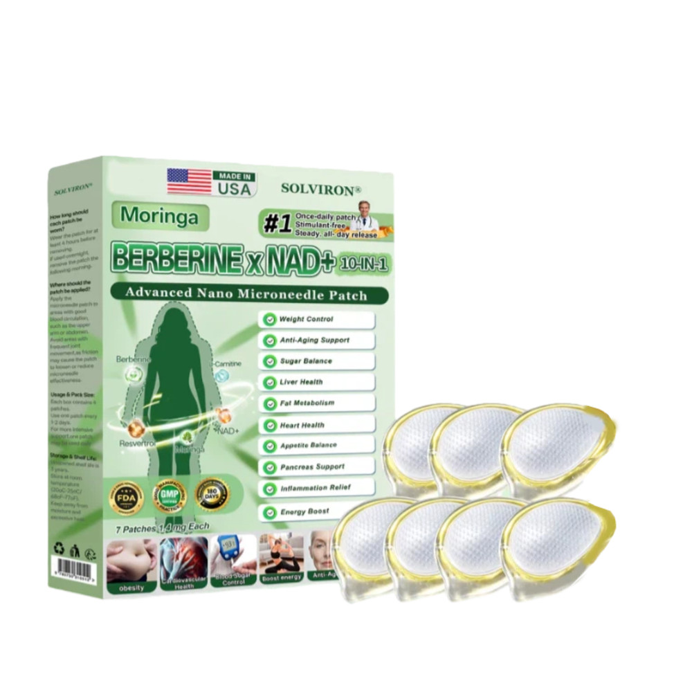 Solviron Moringa 10-in-1 Nano Microdarts Patch