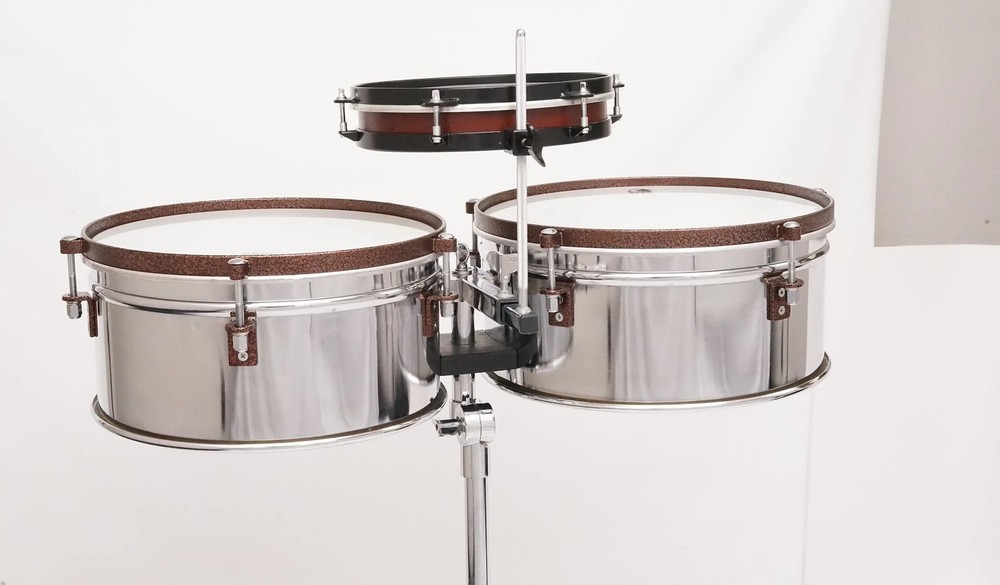 Toca 10" Auxiliary Drum with Mount for 3/8" Post