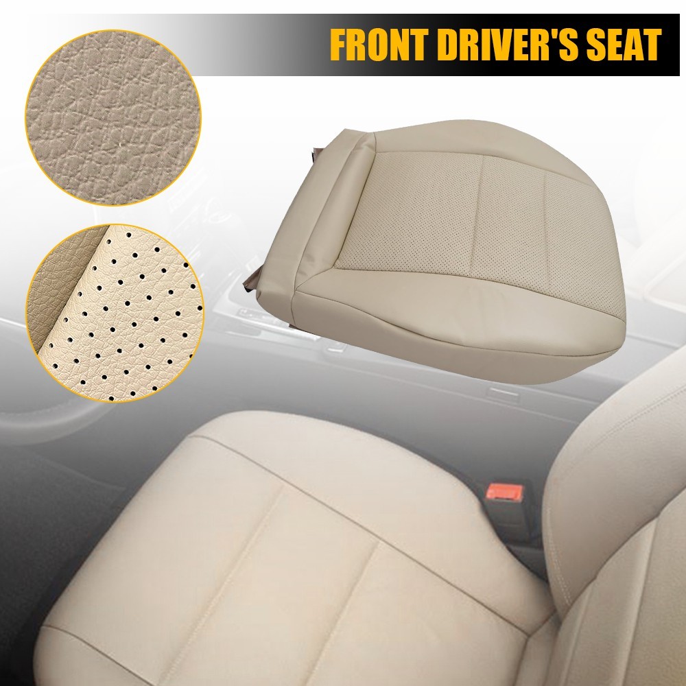 Fits 2008-15 Mercedes Benz GLK250 GLK350 Driver Bottom Leather Seat Cover Tan EK